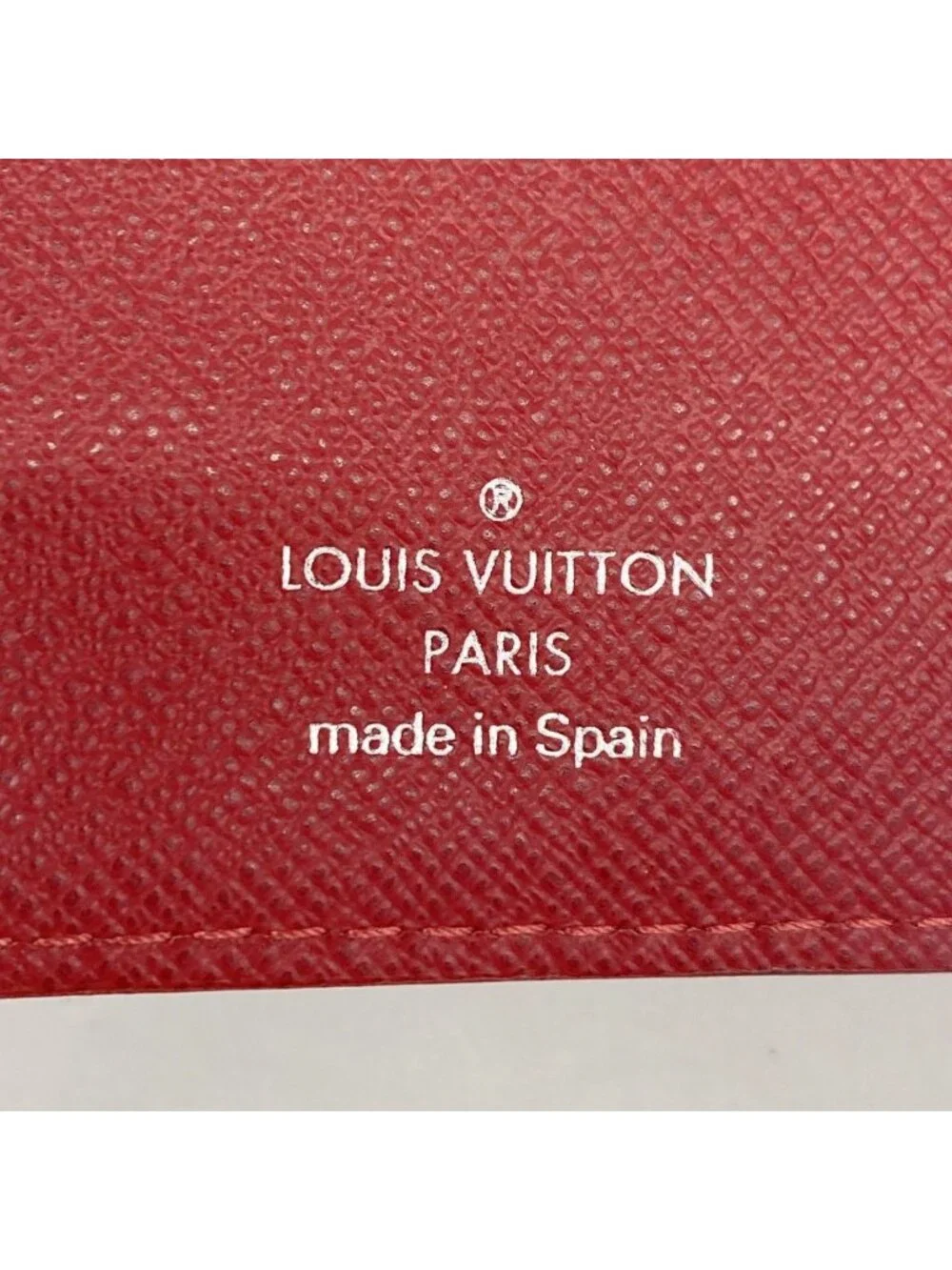 Louis Vuitton Notebook Cover Epi Agenda PM Rouge